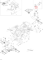 Винт M6 × 45 Ski-Doo Expedition TUV V800 4-TEC (2009) (M40084)