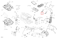 Воздуховод опора Sea-Doo RXP 325 X (2026) (273000431)
