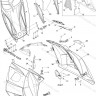 517303668 HINGE RH ASS  Петля капота, правая