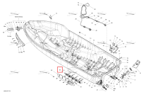 Правый Stabilizer проставка Sea-Doo RXT-X 260 RS (2012) (292001428)