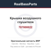 707800022 Крышка воздушного глушителя