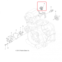 21-63005 Термостат системы охлаждения для квадроциклов Polaris SPORTSMAN 550 2009-2014" 3090135
