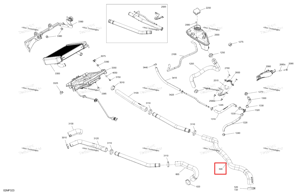 Шланг Ski-Doo 509001479