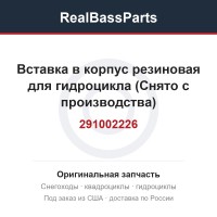 291002226 Вставка в корпус резиновая для гидроцикла (Снято с производства)