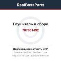 707601492 Глушитель в сборе