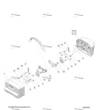 2693599 В сборе BAG HB GOGG RMK включает 2 6,14