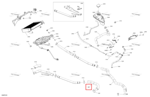 Шланг Ski-Doo 509001477