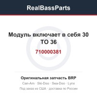 710000381 Модуль включает в себя 30 TO 36