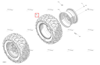 Шина 27 X11 R14 Can-Am Commander 1000R EFI DPS (2022) (705503103)