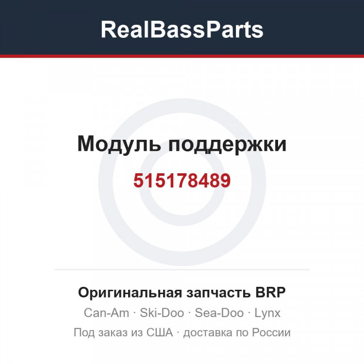 515178489 Модуль поддержки