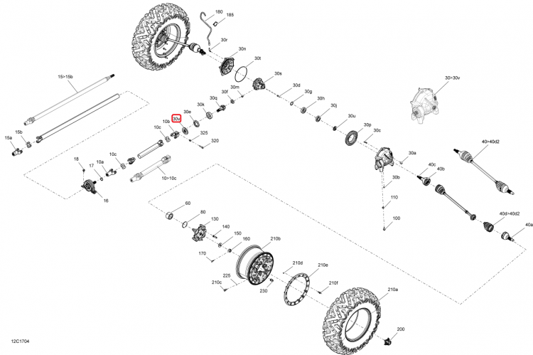 705401827 Сальник JOINT ETANCHE  *OIL SEAL