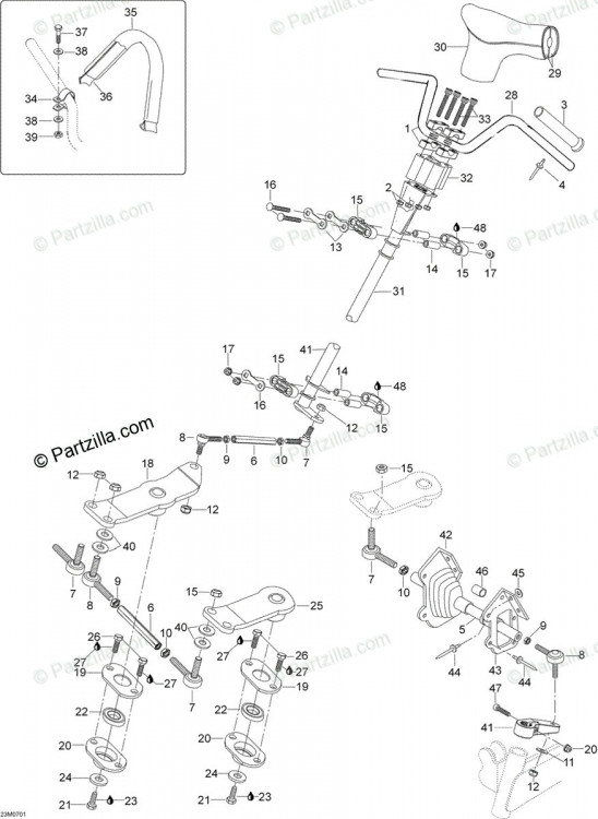 605254676 Рулевая крышка