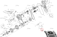 Гусеница 20 × 154 × 1,8 включает 3200 to 3200 b Ski-Doo Expedition 850 E-TEC SE (2024) (504154710)