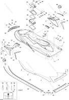 291002325 MOULURE        *BUMPER TRIM  Вставка бокового бампера серая