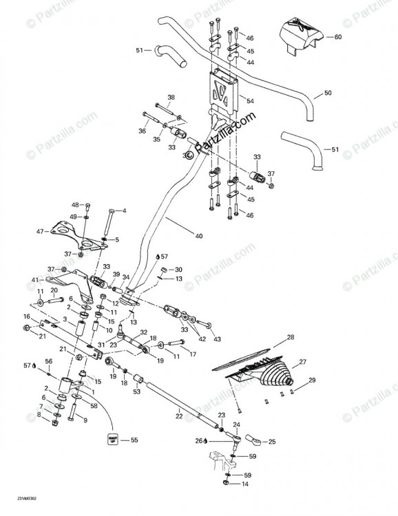 506151541 GRIP-LH 8-3/4"  Рукоятка руля