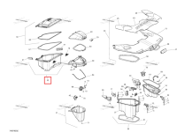 Storage Bin в сборе Sea-Doo RXT (2016) (264000118)