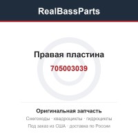 Правая пластина 705003039