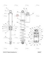 Корпус IFS 8.495 L чёрный 1400115 Polaris 800 AXYS Pro RMK LE 155 (2017) (1800653)
