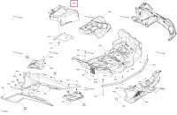 Воздушный Inlet крышка Can-Am Maverick Turbo RR XRC (2022) (705017568)