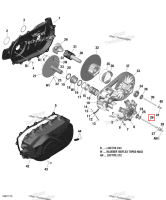 Шпилька винт 12 × 172 Can-Am Outlander 4x4 XT 1000R (2018) (420441801)