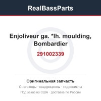 291002339 Enjoliveur ga. *lh. moulding, Bombardier