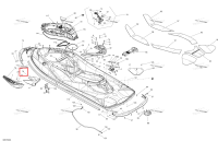 Правый Cosmetic Package STD Sea-Doo GTX (2016) (291004242)