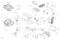 Formed компрессор шланг Out Sea-Doo RXP 325 X (2026) (273000420)