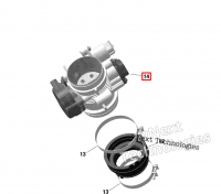 420685325 Дроссельная заслонка Can-Am  420685325 Дроссельная заслонка Can-Am