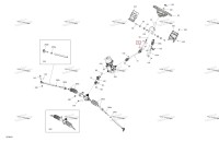 709402725 Втулка рулевой колонки Can Am Maverick Trail/Sport/ X3/Can Am Defender/Traxter/Commander 709402725