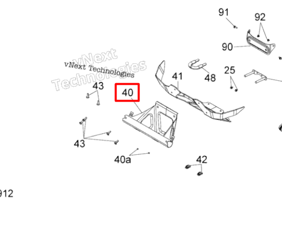 705205746 Бампер передний