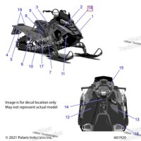 7195752 Наклейка капот RMK