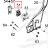 510006602 TRIM PASSENGER HANDLE