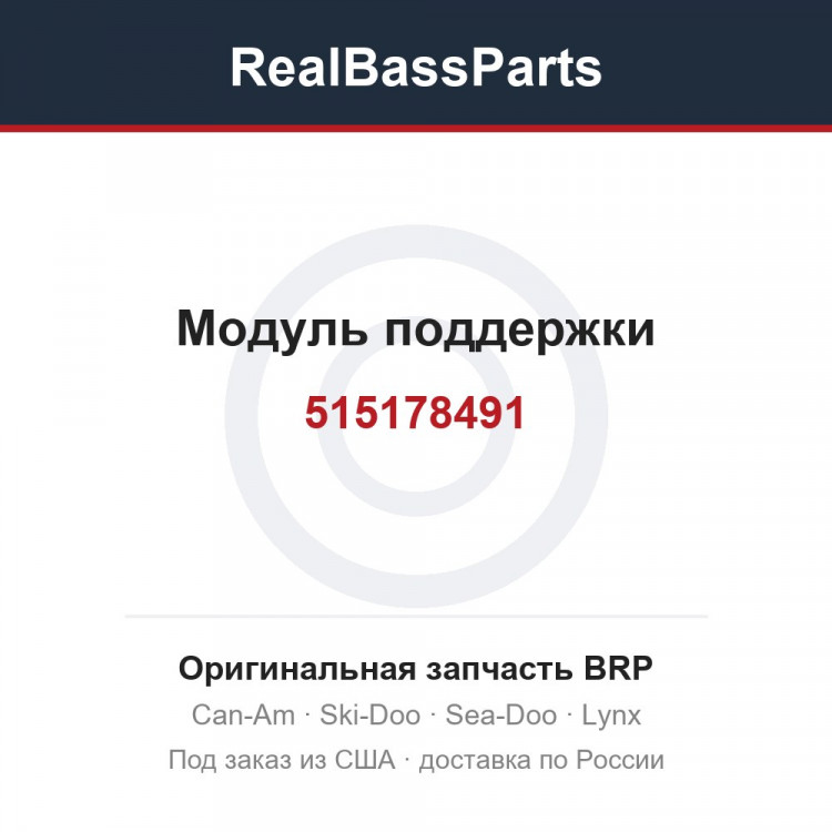 515178491 Модуль поддержки