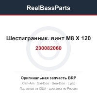 230082060 Шестигранник. винт M8 X 120