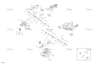 Правый верхний подвески рычаг Can-Am Outlander 4x4 XT 570 EFI (2018) (706204642)