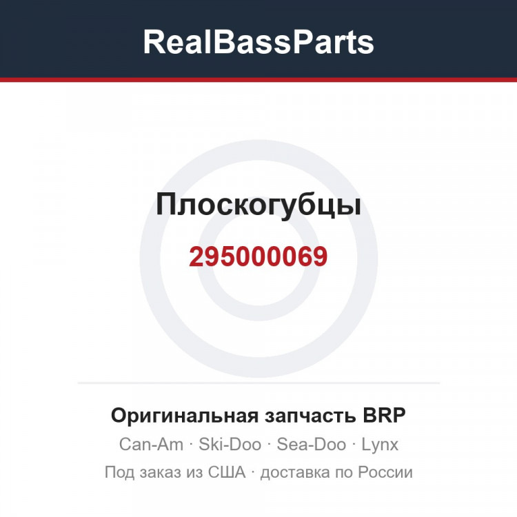 295000069 Плоскогубцы