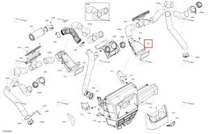Правый коллектор в сборе Can-Am 705800650