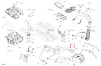 Formed дроссельный узел шланг дюйм Sea-Doo RXP 325 X (2026) (273000449)