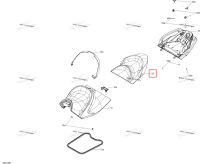 Neon жёлтый пассажира сиденье Neon жёлтый Models Sea-Doo RXT 300 (2018) (269003185)