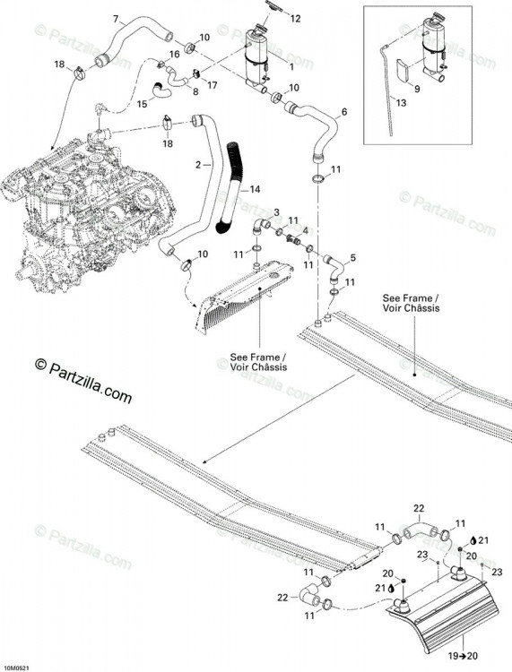 509000338 Впускной шланг радиатора