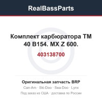 403138700 Комплект карбюратора ТМ 40 B154. MX Z 600.