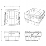 860202802 Кофр Ski-Doo LinQ 36 US Gal (135 L) Utility Premium Cargo Box