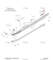 5139435 Блок натяжной ролик болт регулировочный METRIC