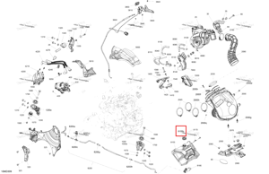 Крышка в сборе Ski-Doo 512061556