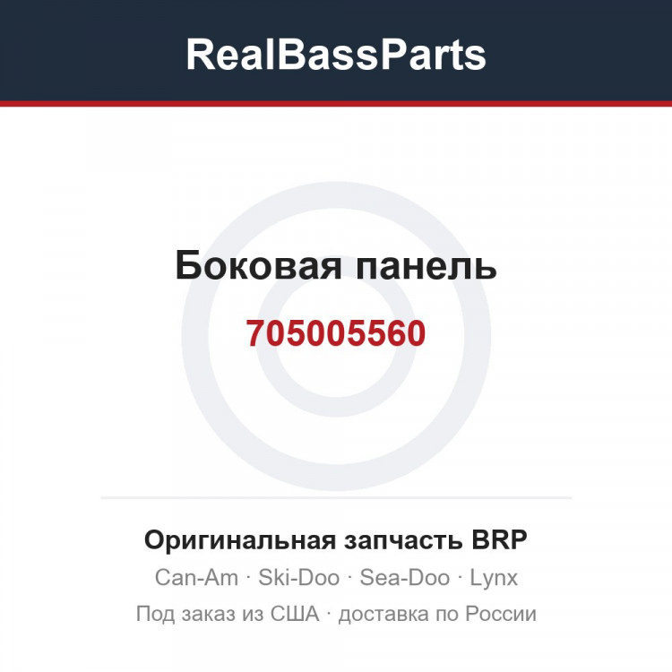 705005560 Боковая панель