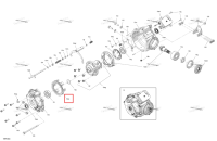 Коронная шестерня разъём Can-Am Outlander 4x4 XT 1000R (2025) (715900819)