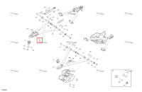 Левый верхний подвески рычаг Can-Am Outlander 4x4 XT 570 EFI (2018) (706204641)