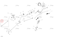 Рулевая тяга в сборе включает 1250 to 1250 d Ski-Doo Skandic SE 900 ACE (2026) (506153104)