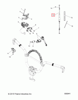 7082022 Трос дросселя AXYS Polaris CABLE THROTTLE