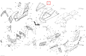 Removable капот Graphite чёрный Carbon волокно Can-Am 705006058